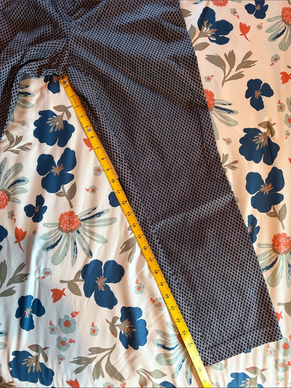 Dalia size 12 Patterned Ankle Pants w/Pockets - Picture 6 of 11